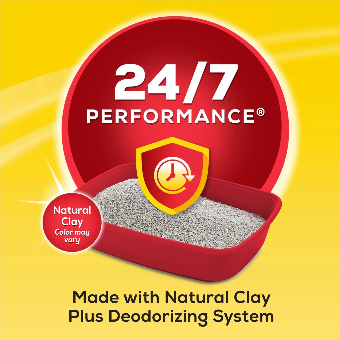 Purina  24/7 Performance Clumping Cat Litter, Clean Linen Scent, 20 Lb Jug